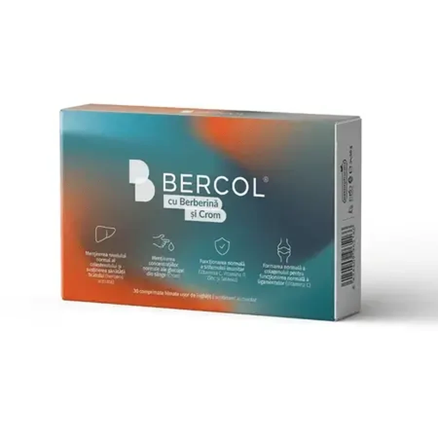Bercol, 30 капсул, NaturPharma: цены и характеристики