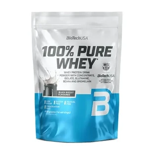 Протеиновый коктейль 100% Pure Whey, Black Biscuit, 400 г, BioTechUSA