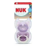 Набор сосок Day&Night First Choice Classic, розовый, 0–6 месяцев, 2 шт., Nuk