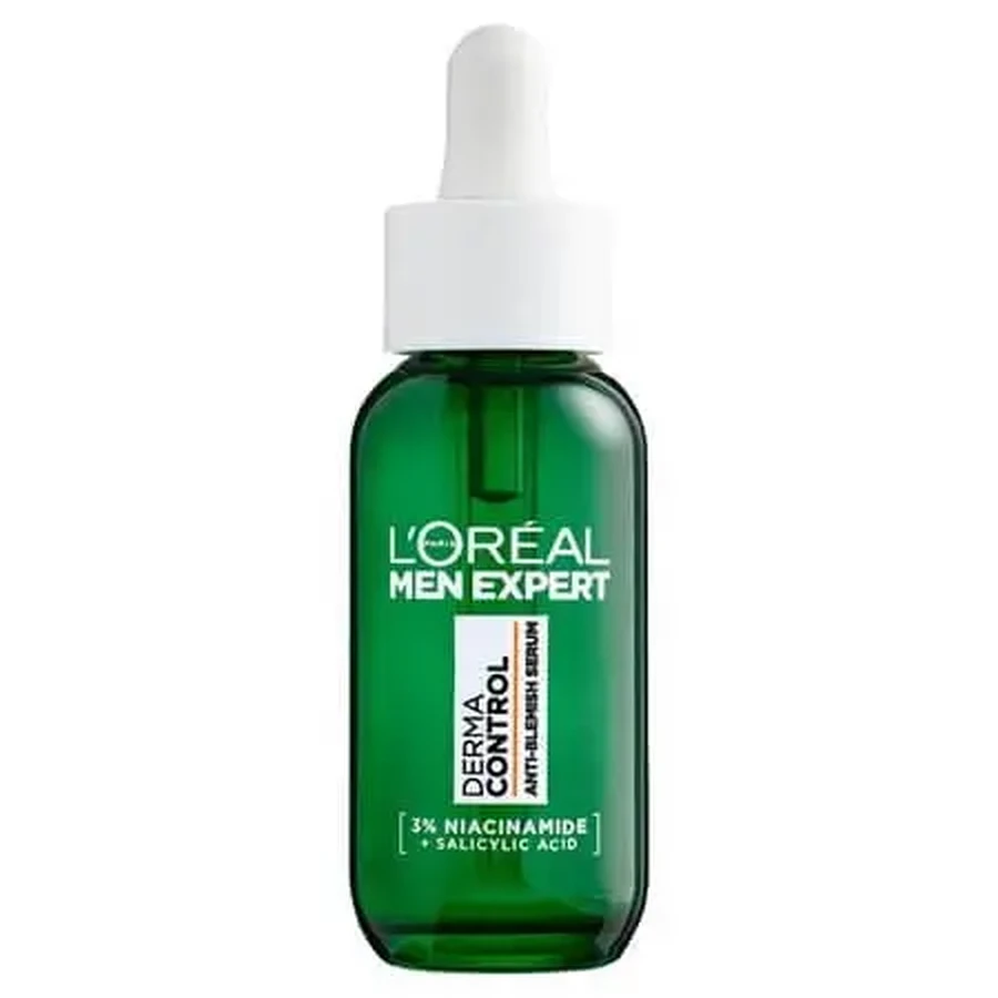 Сыворотка против несовершенств Men Expert, Derma Control, 30 мл, L'Oréal Paris: цены и характеристики