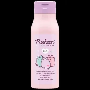Шампунь и гель для душа 2 в 1 Pusheen, «Тропический», 400 мл, Aura
