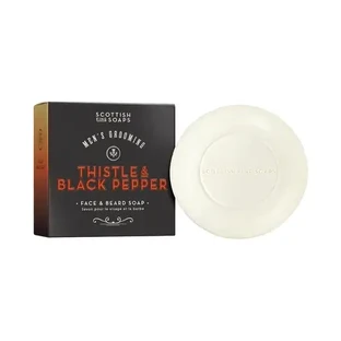 Твердое мыло для лица и бороды Thistle & Pepper, 100 г, Scottish Fine Soaps