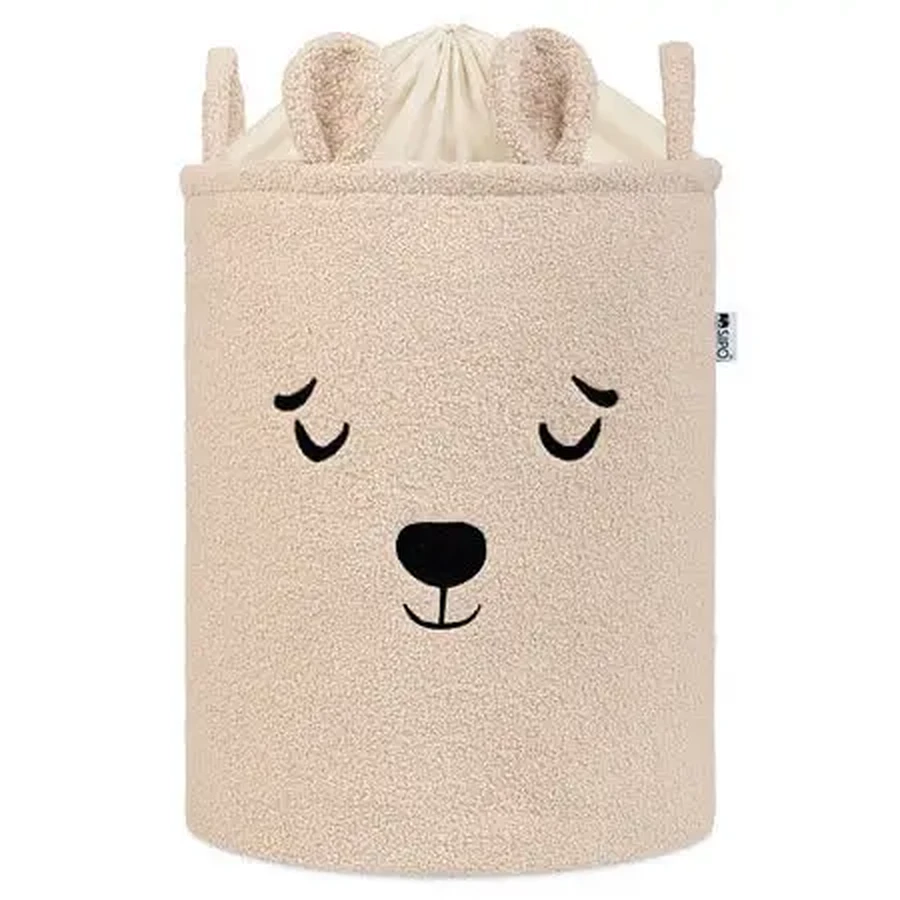 Складная корзина для хранения, 43 л, бежевая, Fluffy Toy Boucle Bear, Sipo: цены и характеристики