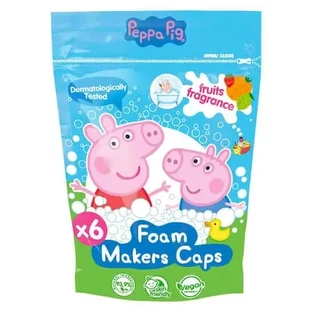 Пена для ванны «Peppa Pig», 6 капсул по 16 г, EDG