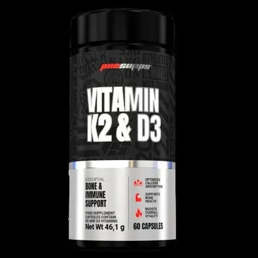 Витамины K2 и D3, 60 капсул, Prosupps: цены и характеристики