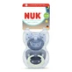 Набор сосок Day&amp;Night First Choice Classic, синий, 18–36 месяцев, 2 шт., Nuk