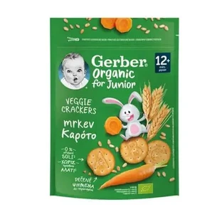Органические печенья с морковью, 100 г, Gerber