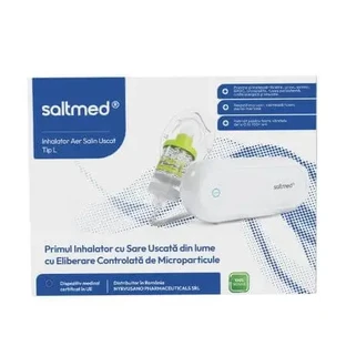 Ингалятор с сухим физиологическим раствором типа L, Saltmed