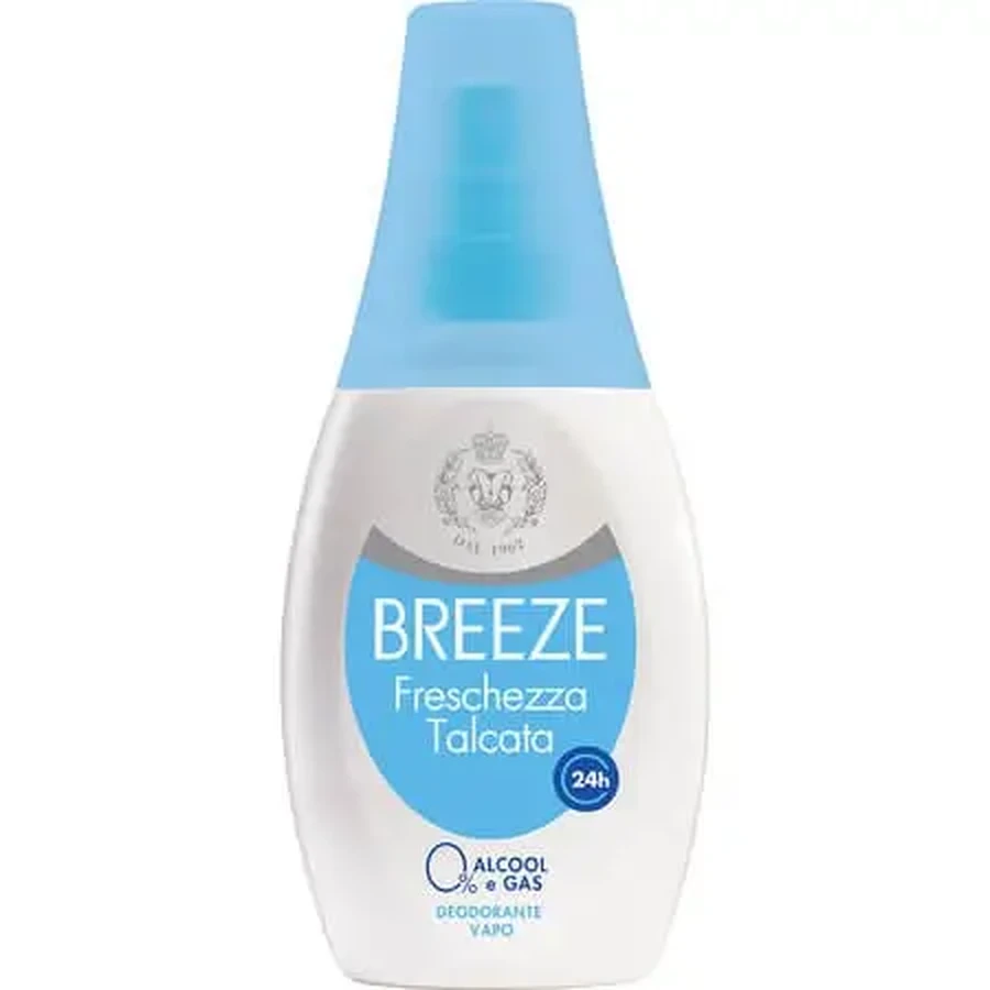 Натуральний дезодорант-спрей без газу Fresh Talc, 75 мл, Breeze: ціни та характеристики