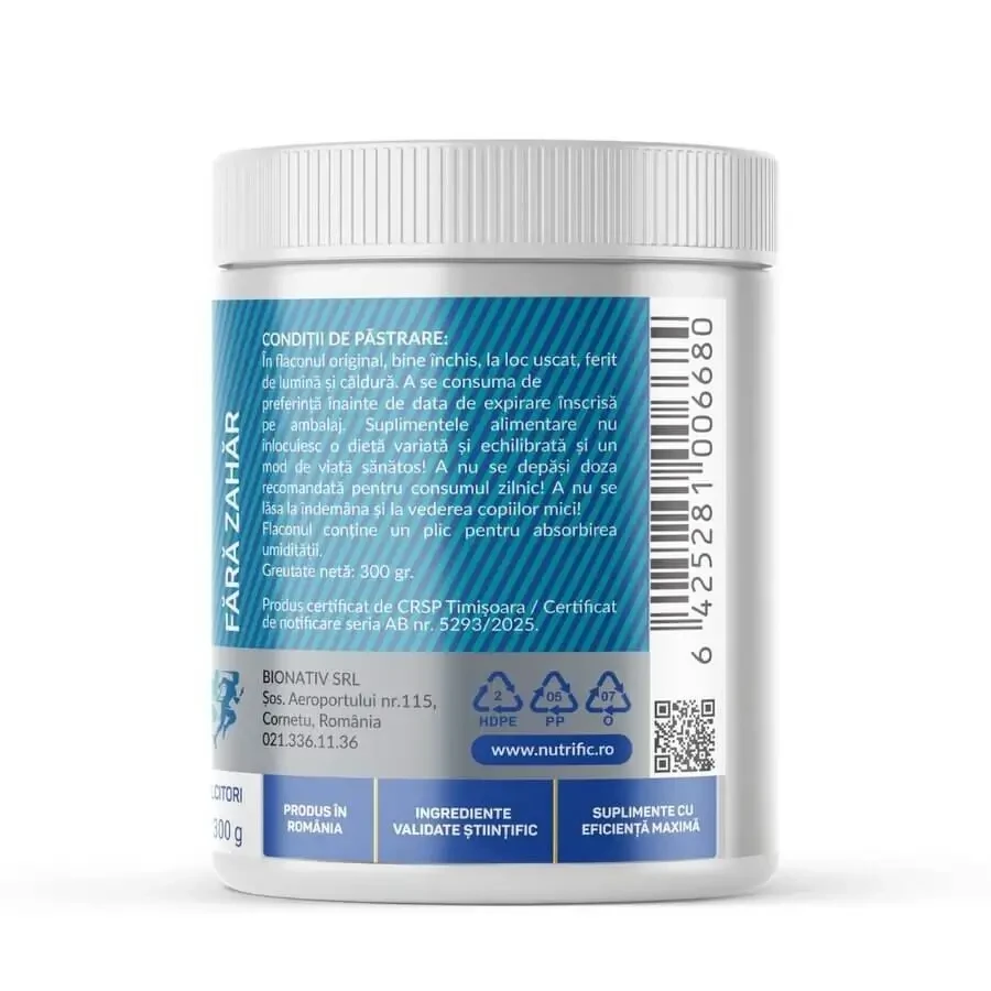 Порошок с коллагеном и креатином Sport Formula, 300 г, Nutrific: цены и характеристики