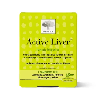Active Liver 2x30 таблеток, New Nordic
