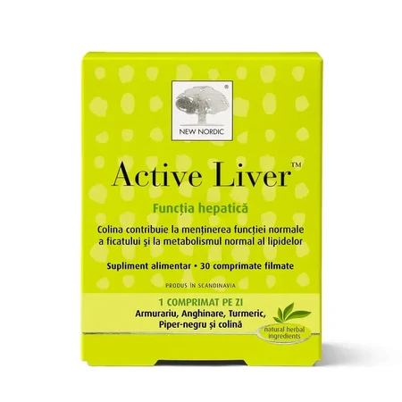 Active Liver 2x30 таблеток, New Nordic: цены и характеристики