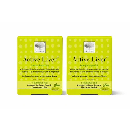 Active Liver 2x30 таблеток, New Nordic: цены и характеристики