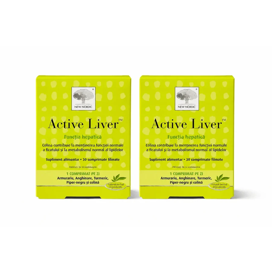 Active Liver 2x30 таблеток, New Nordic: цены и характеристики