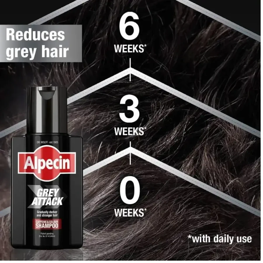 Набор Alpecin Grey Attack 2x200 мл: цены и характеристики