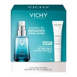 VICHY Promo Mineral 89 Eyes Зволожуючий крем для очей, 15 мл та подарунок Capital Soleil UV-AGE Сонцезахисний крем для обличчя проти старіння, спричиненого сонячним випромінюванням, SPF50+, 15 мл, 1 набір