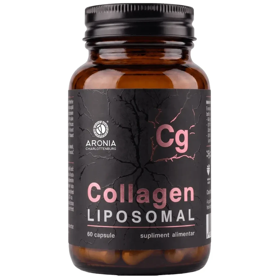Collagen Liposomal — 60 капсул с гидролизованным морским коллагеном для здоровья кожи и комфорта при движении: цены и характеристики