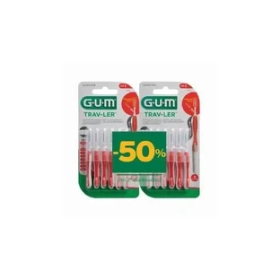 GUM 1314 Trav-Ler Межзубные щётки 0,8 мм × 6 1 + 1 (скидка 50 % на вторую штуку)