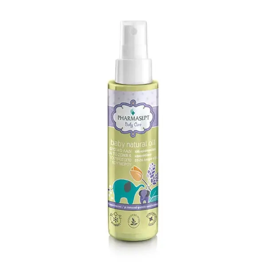 PHARMASEPT Baby Natural Oil — натуральное масло для глубокого увлажнения и ухода за телом и лицом малыша, 100 мл: цены и характеристики