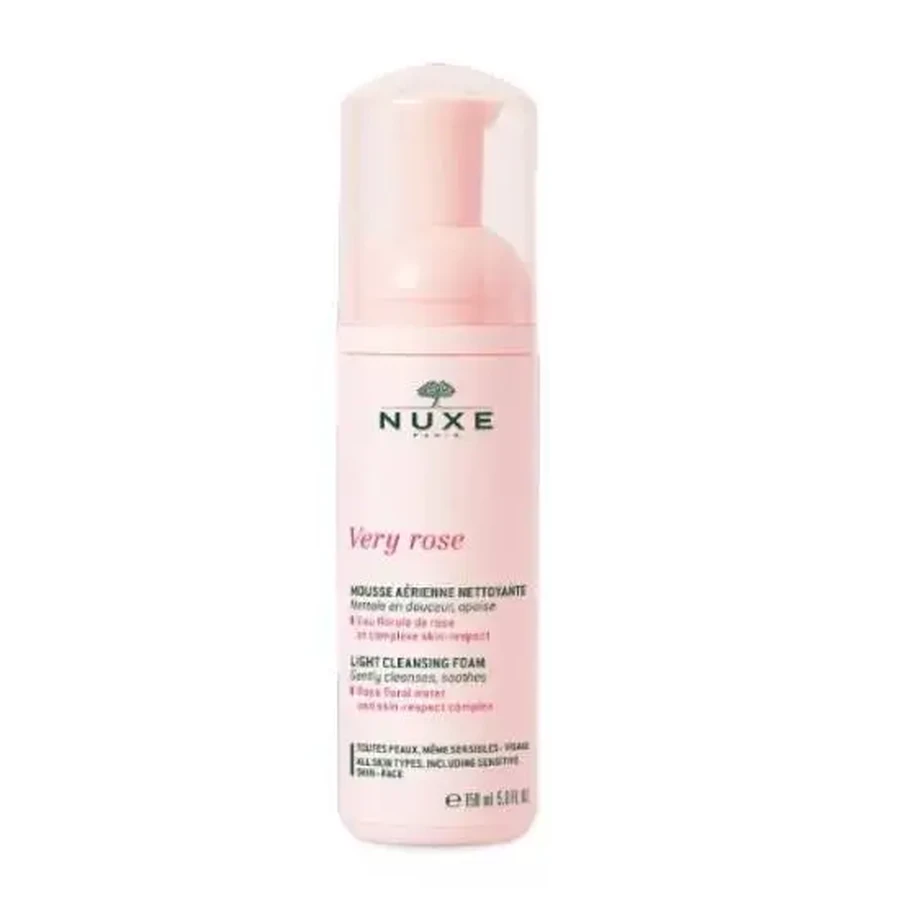 NUXE Very Rose Light Cleansing Foam, Піна для зняття макіяжу 150 мл: ціни та характеристики