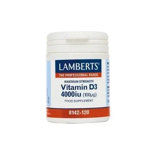 LAMBERTS Вітамін D3 4000 МО (100 мкг) 30 капсул
