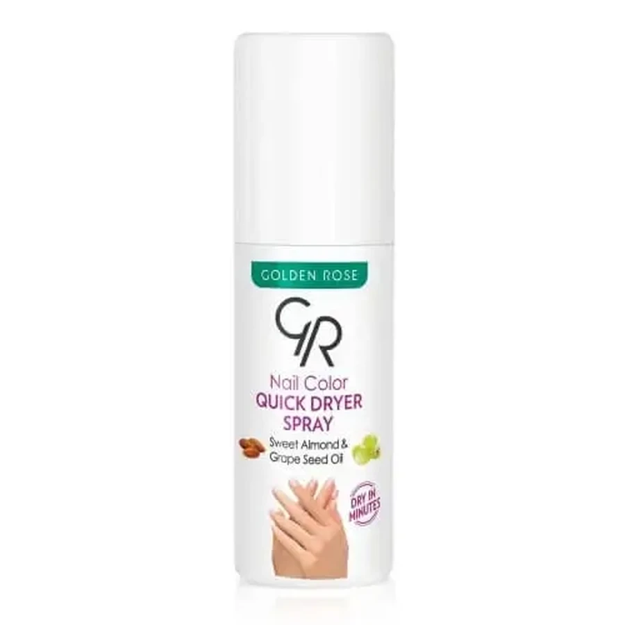 GOLDEN ROSE Nail Color Quick Dryer Spray — спрей для швидкого висихання лаку, 55 мл: ціни та характеристики