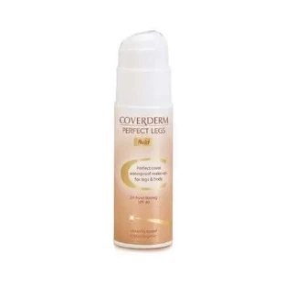 COVERDERM Perfect Legs Fluid Водостойкий тональный крем для ног и тела SPF40 № 50 75 мл