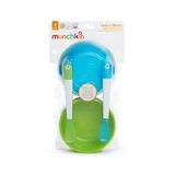 Munchkin | Love-a-Bowls — 4 миски з кришками та 2 ложки, для дітей від 4 місяців | 4 шт.