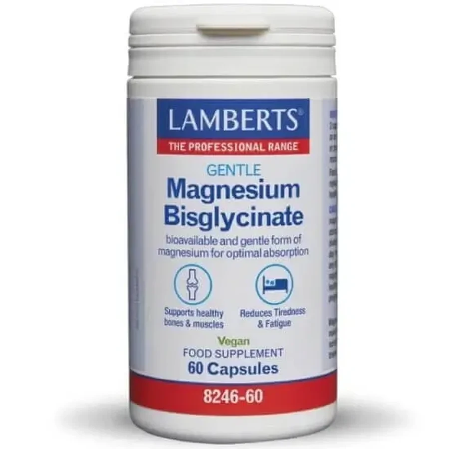 LAMBERTS Gentle Magnesium Bisglycinate, 60 капсул: ціни та характеристики