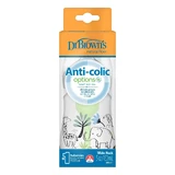 Dr Browns | Options+ Anti-colic Пластиковая бутылочка с широким горлышком 0м+ «Слон» | 150 мл