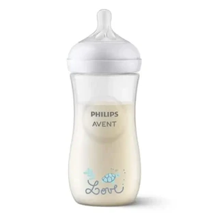 Avent | Natural Response Пластикова пляшка для годування, від 3 місяців (SCY906/11) | 330 мл