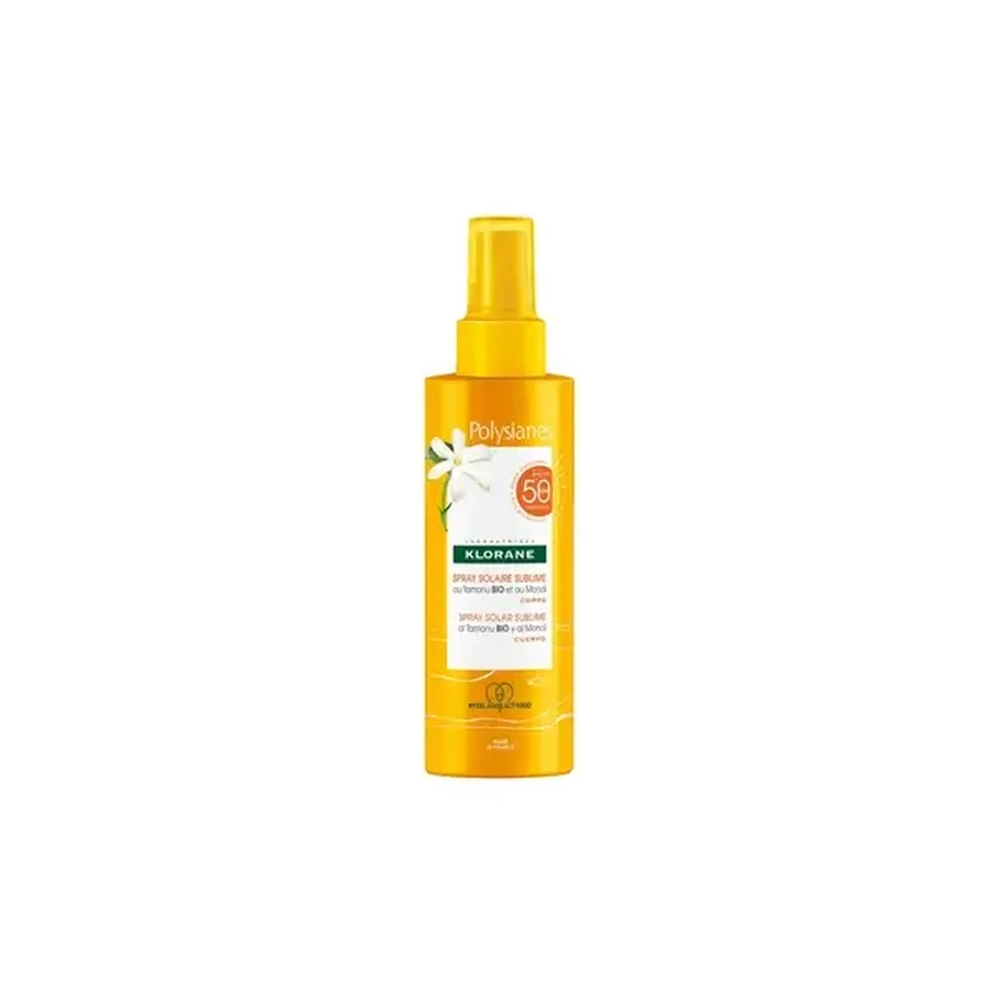 Klorane | Спрей для тела с солнцезащитным фактором SPF 50 с органическими экстрактами таману и моной — Тело — Солнцезащита | 200 мл: цены и характеристики