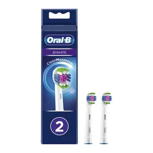 Oral-B | 3D White Clean Maximiser | Замінні насадки для електричної зубної щітки | 2 штуки