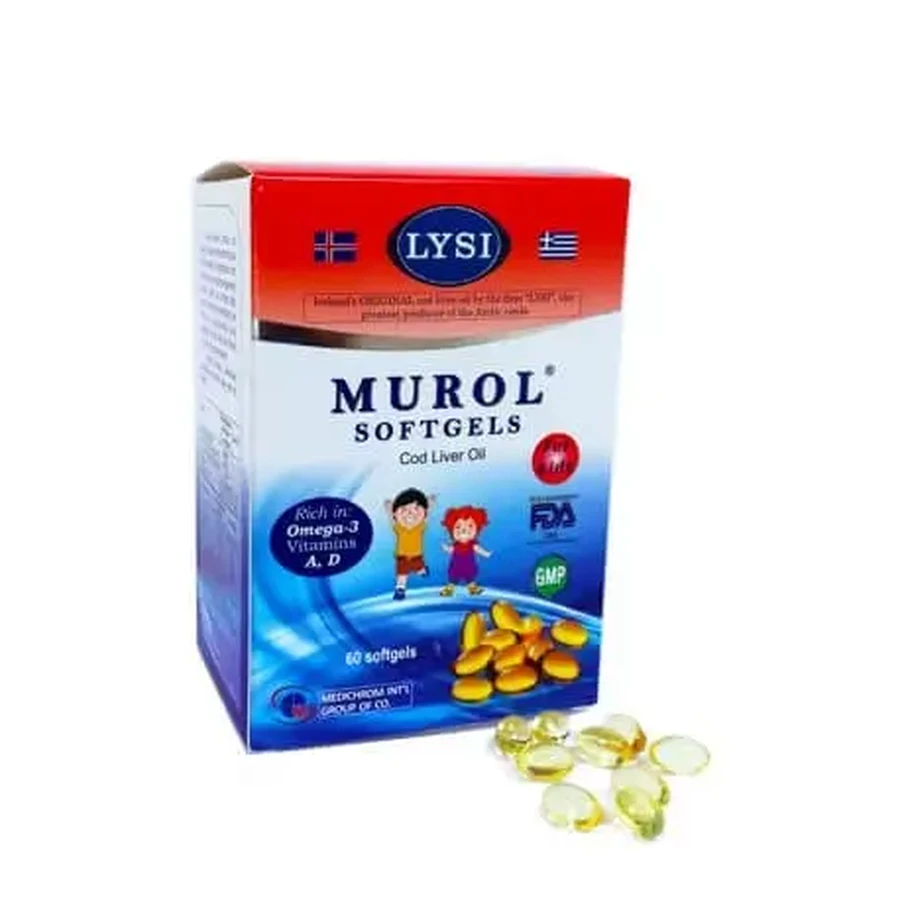 Medichrom | Murol Масло ежевики для детей | 60 капсул: цены и характеристики