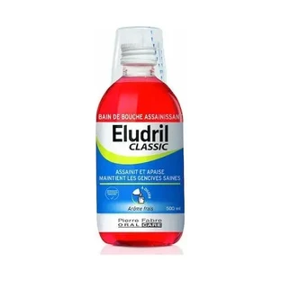 Elgydium | Eludril Classic | Антибактеріальний розчин для полоскання рота | 500 мл