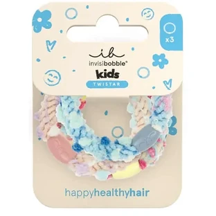 Invisibobble | Twistar Kids Pom Pom Tie — дитячі резинки для волосся | 3 шт.