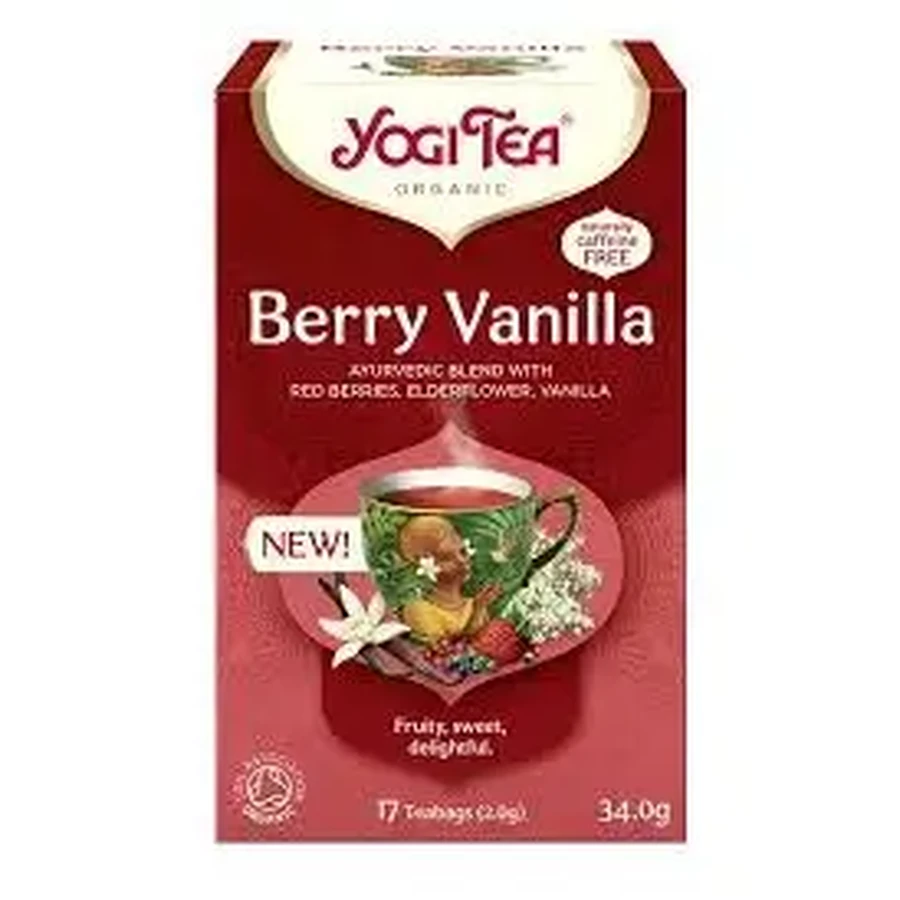 Yogi Tea | Ягоды и ваниль | 17 пакетиков: цены и характеристики