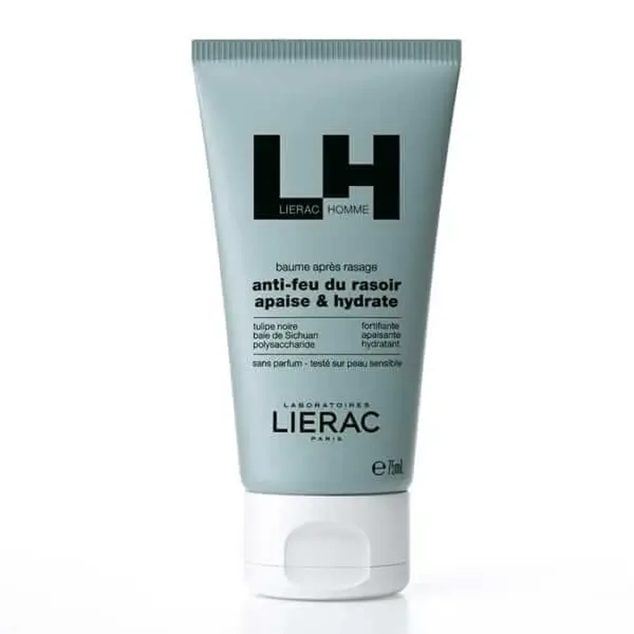 Lierac | Homme Baume Apres Rasage – Бальзам после бритья | для использования после бритья | 75 мл: цены и характеристики