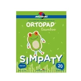 Master Aid | Ortopad Simpaty — Самоклеящиеся офтальмологические повязки для детей | Средний размер 76×54 мм | 20 шт.