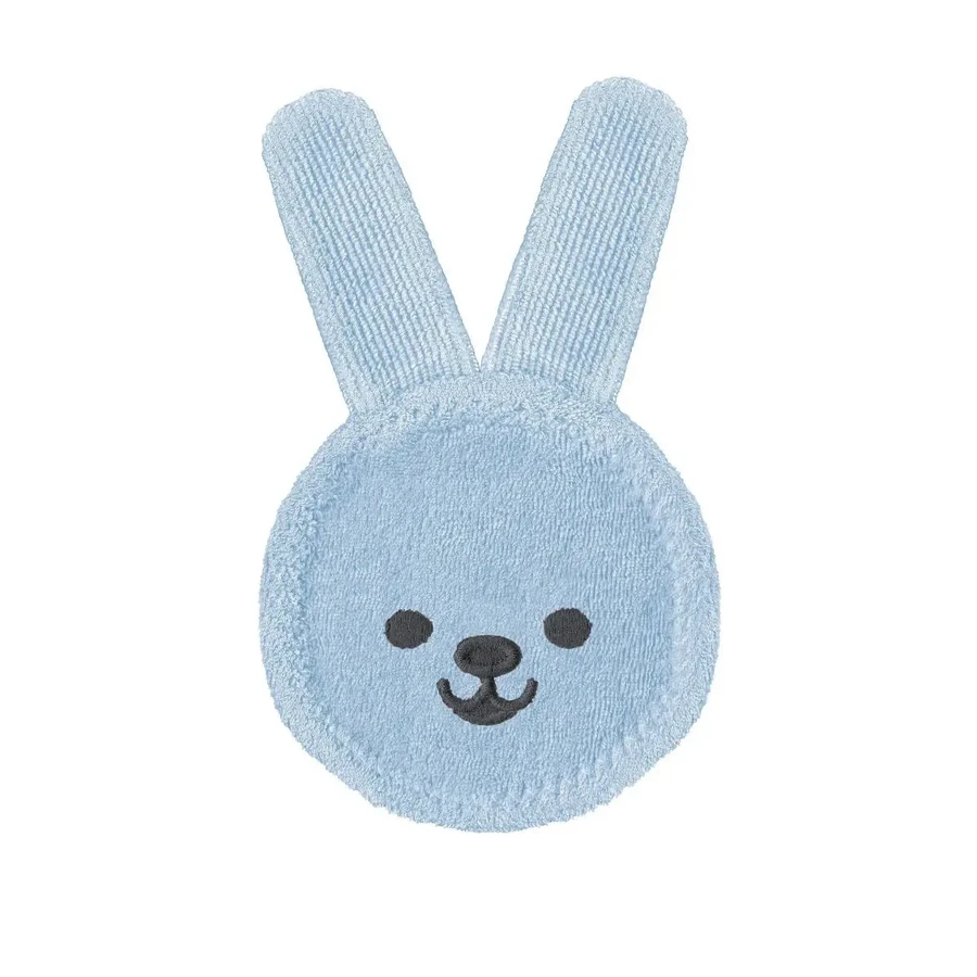 MAM | Oral Care Rabbit для очищення та масажу ясен, від 0 місяців | Синій | 1 шт.: ціни та характеристики