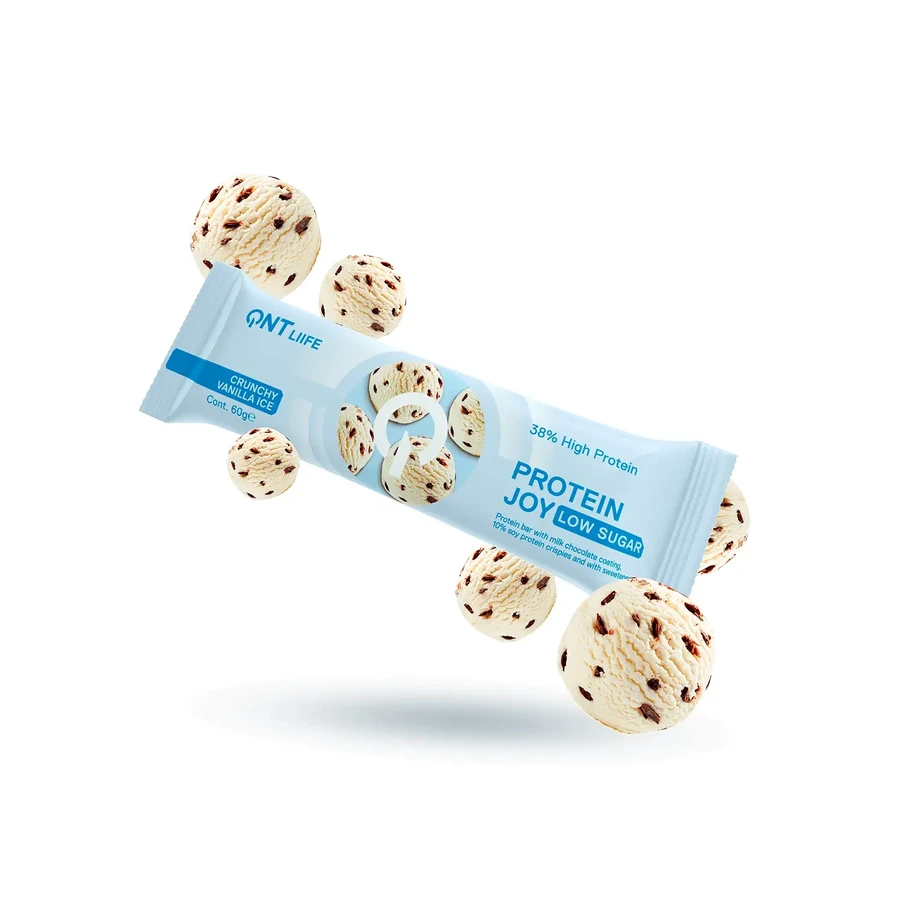 QNT | 38 % белка Joy Bar Crunchy Vanilla Ice | 60 г: цены и характеристики