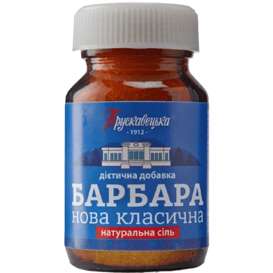 Трускавецкая натуральная соль "барбара" соль банка пластм. 100 г: цены и характеристики