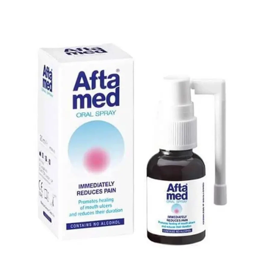 Aftamed | Спрей для облегчения симптомов язв во рту и афт | 20 мл: цены и характеристики