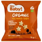 Hey Baby! | Зірочки з органічного кукурудзяного пуффу зі смаком моркви та солодкої кукурудзи | 12 г
