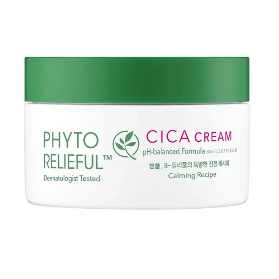 Thank You Farmer | Phyto Relieful Cica Cream | Заспокійливий крем, що полегшує стан подразненої шкіри | 80 мл: ціни та характеристики