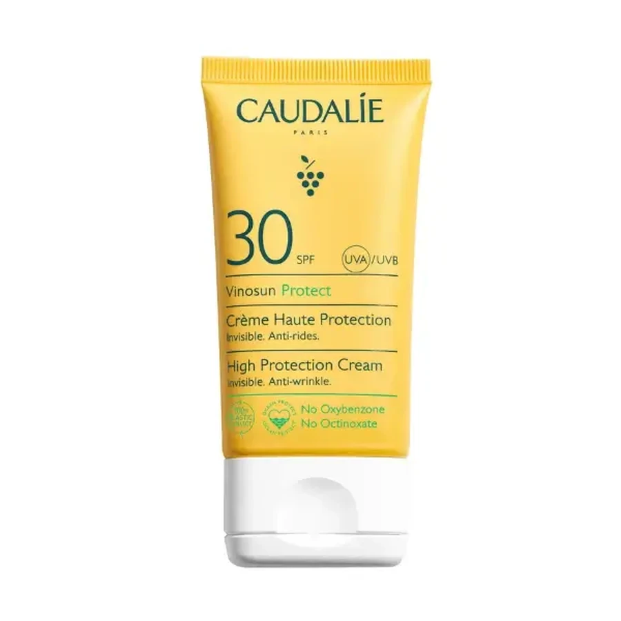 Caudalie | Vinosun Protect High Protection Cream Сонцезахисний крем для обличчя з SPF 30 | 50 мл: ціни та характеристики