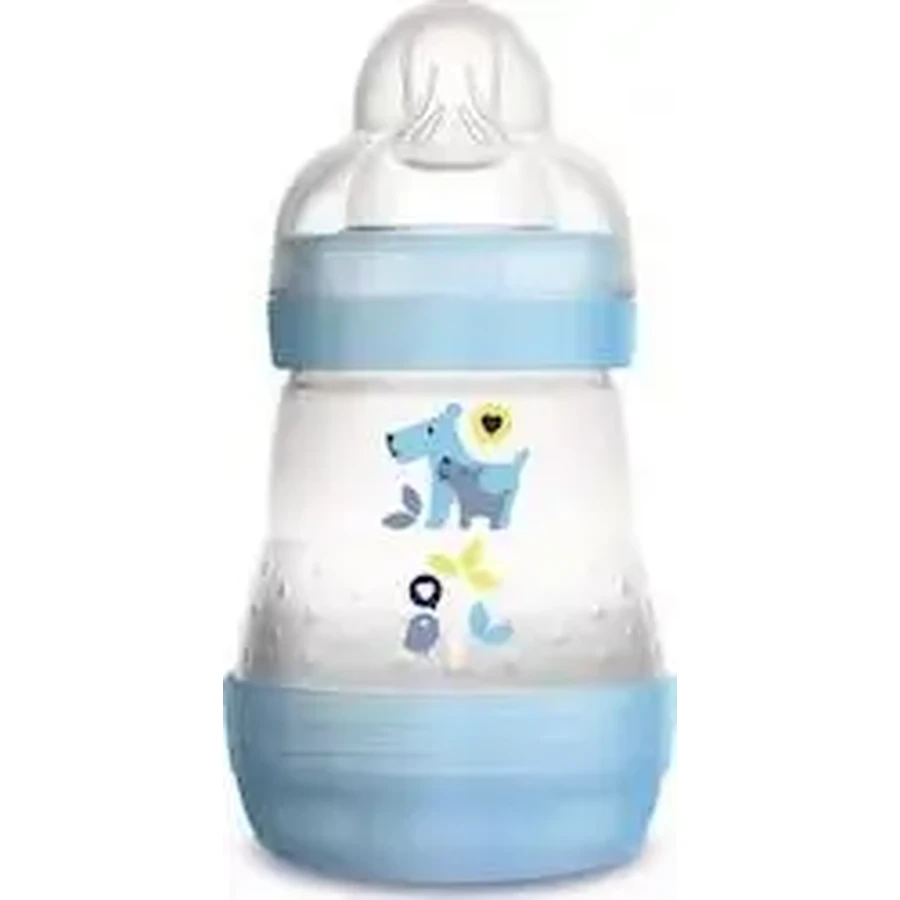 Mam | Anti-Colic | Пластиковая бутылочка против коликов, синяя, от 0 месяцев | 160 мл: цены и характеристики