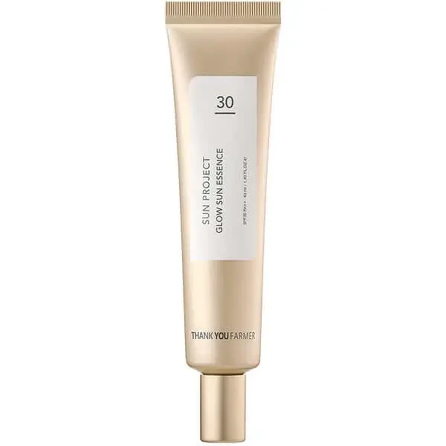Дякую, Farmer | Sun Project Glow Sun Essence SPF30 PA++ Сонцезахисний крем для обличчя | 40 мл: ціни та характеристики