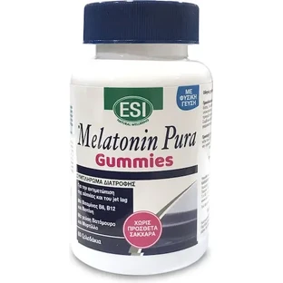 Esi | Melatonin Pura – Добавка для сна | 60 жевательных таблеток