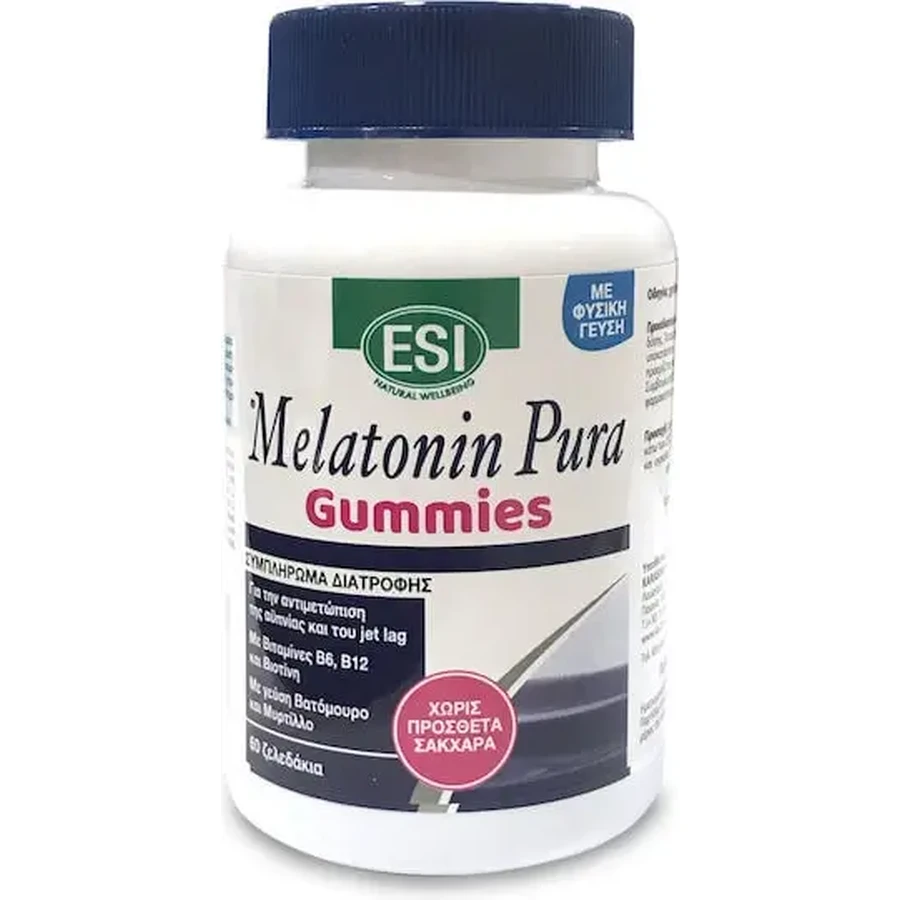 Esi | Melatonin Pura – Добавка для сна | 60 жевательных таблеток: цены и характеристики